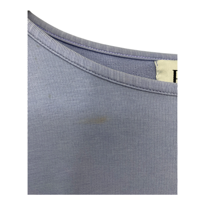 R/H mickey sweat t-shirt, baby blue / black | woman S/M