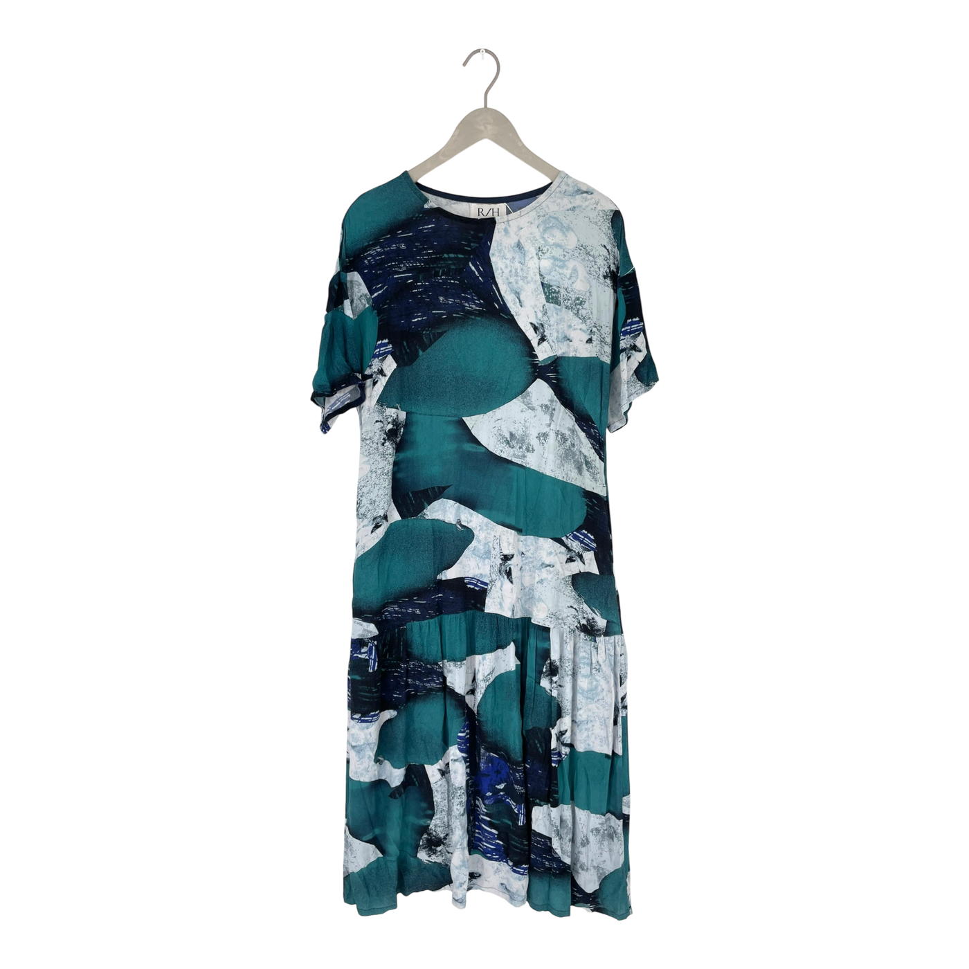 R/H frill dress, abstract | woman M