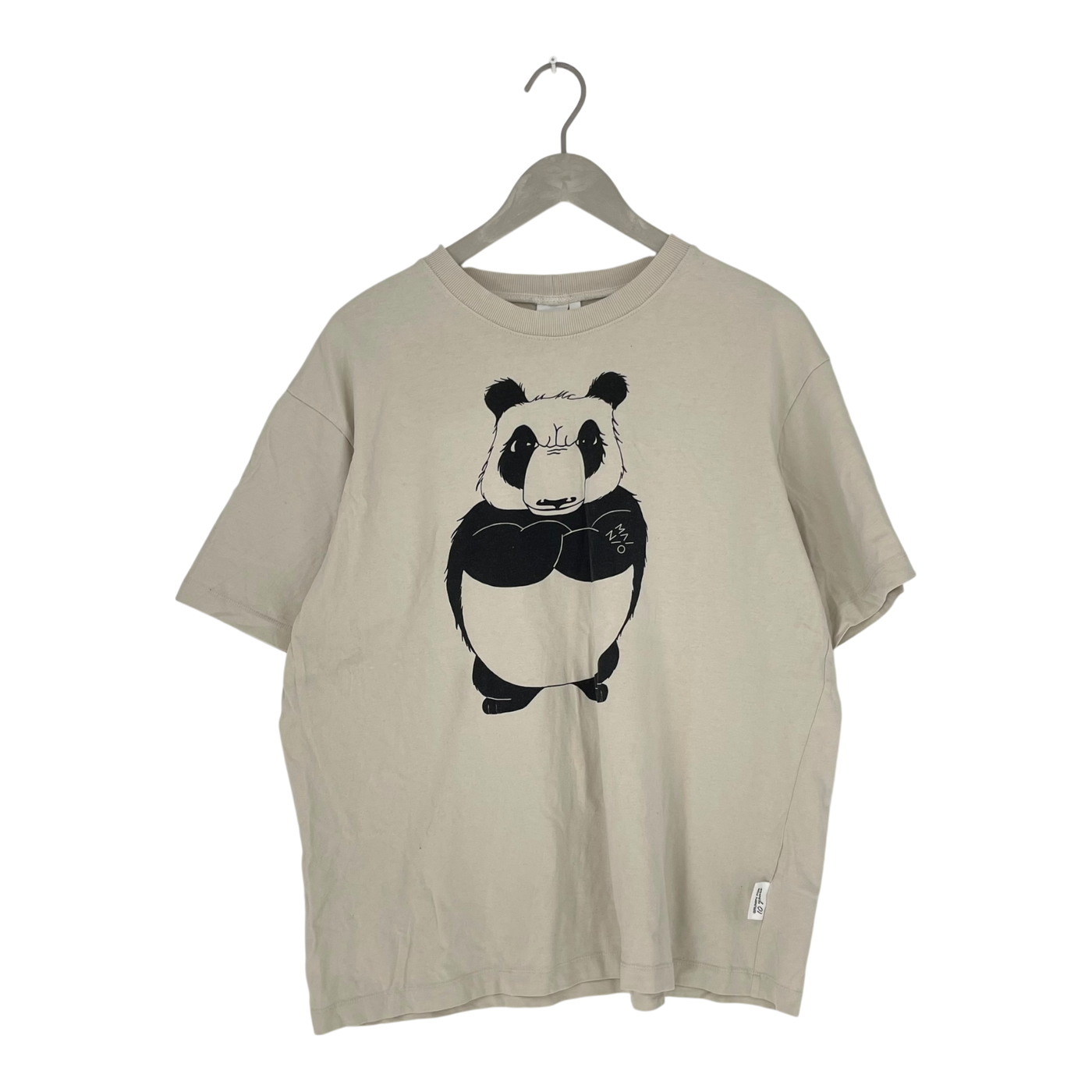 Mainio panda t-shirt, almond | woman S/M
