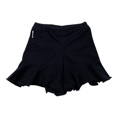 Gugguu frill shorts, black | 128cm