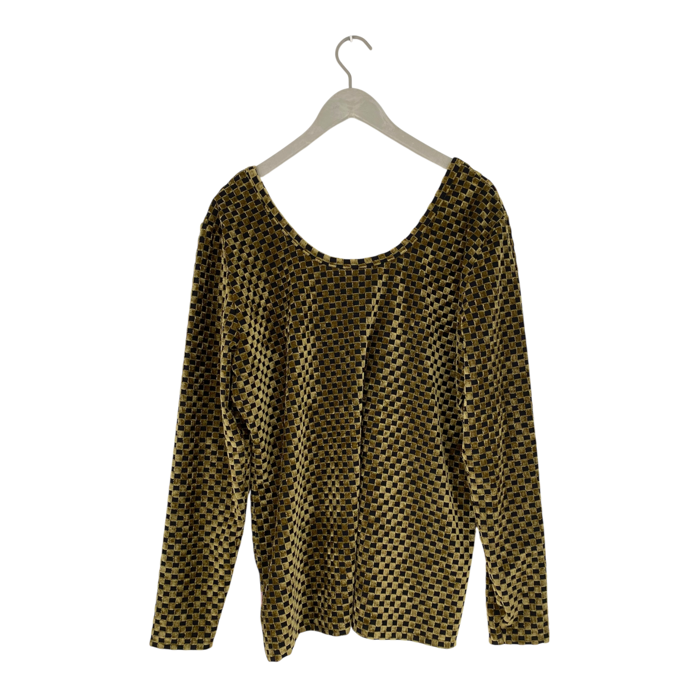 Aarre velour sweater, gold | woman 3XL