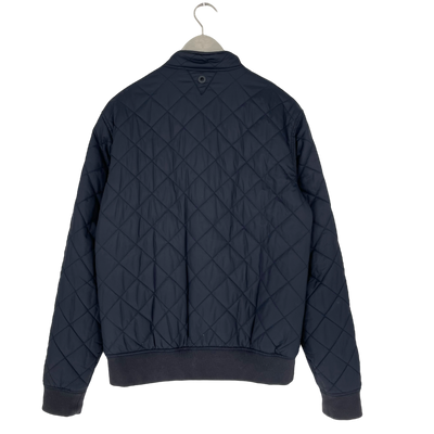 Barbour quilted moss jacket, midnight blue | man M