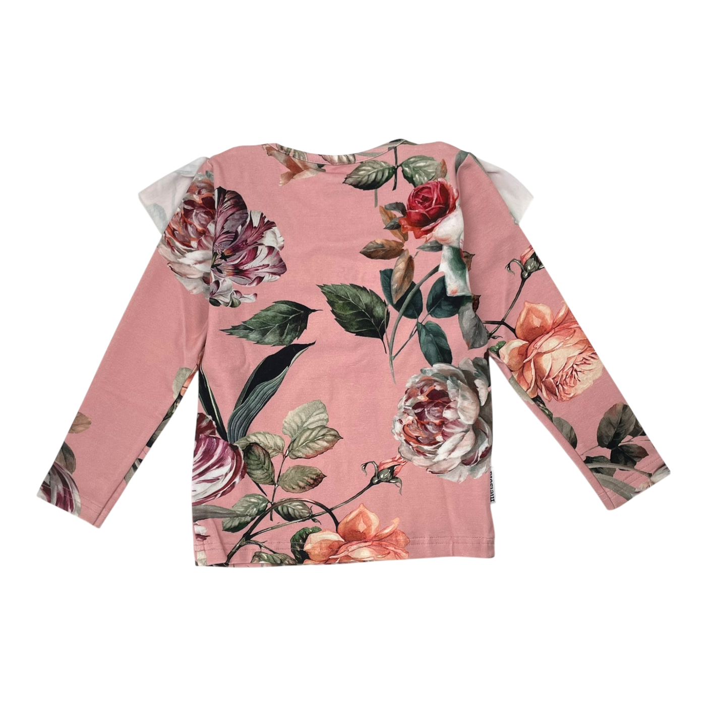 Metsola frill shirt, flower | 92cm