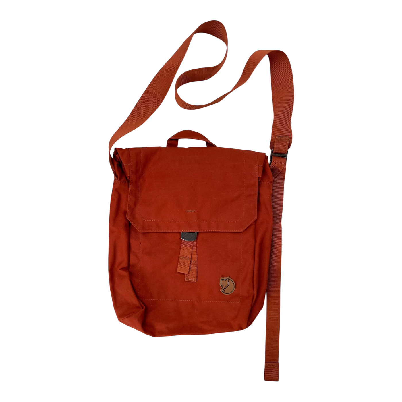 Fjällräven foldsack no.3 bag, burnt orange