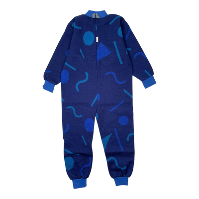 Kivat wool overall, blue | 110cm