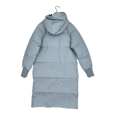 Embassy of Bricks and Logs ry puffer parka, baby blue | unisex S