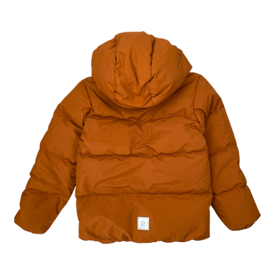 Reima paimio down winter jacket, rust | 134cm