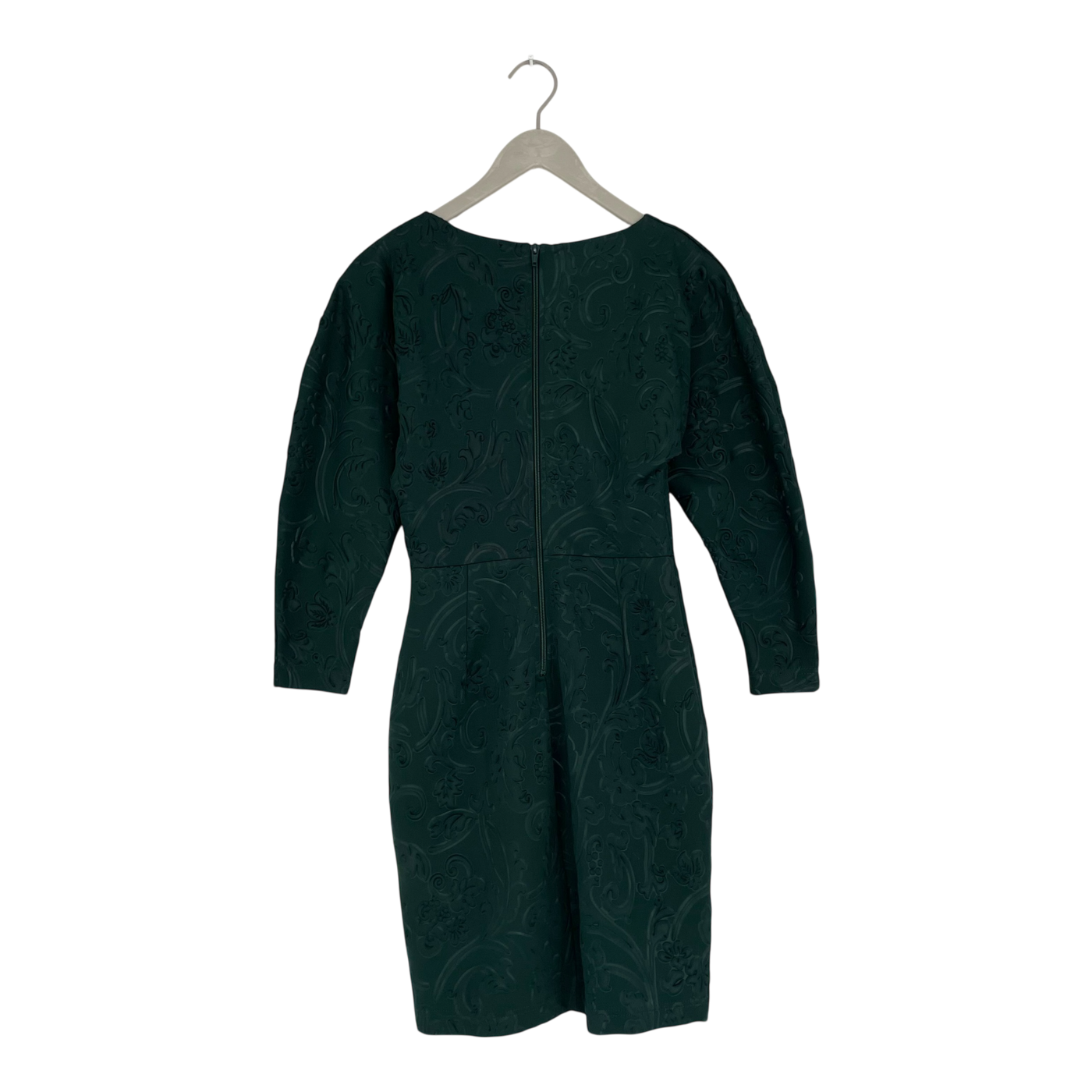 Baum und Pferdgarten structured dress, dark green | woman XS