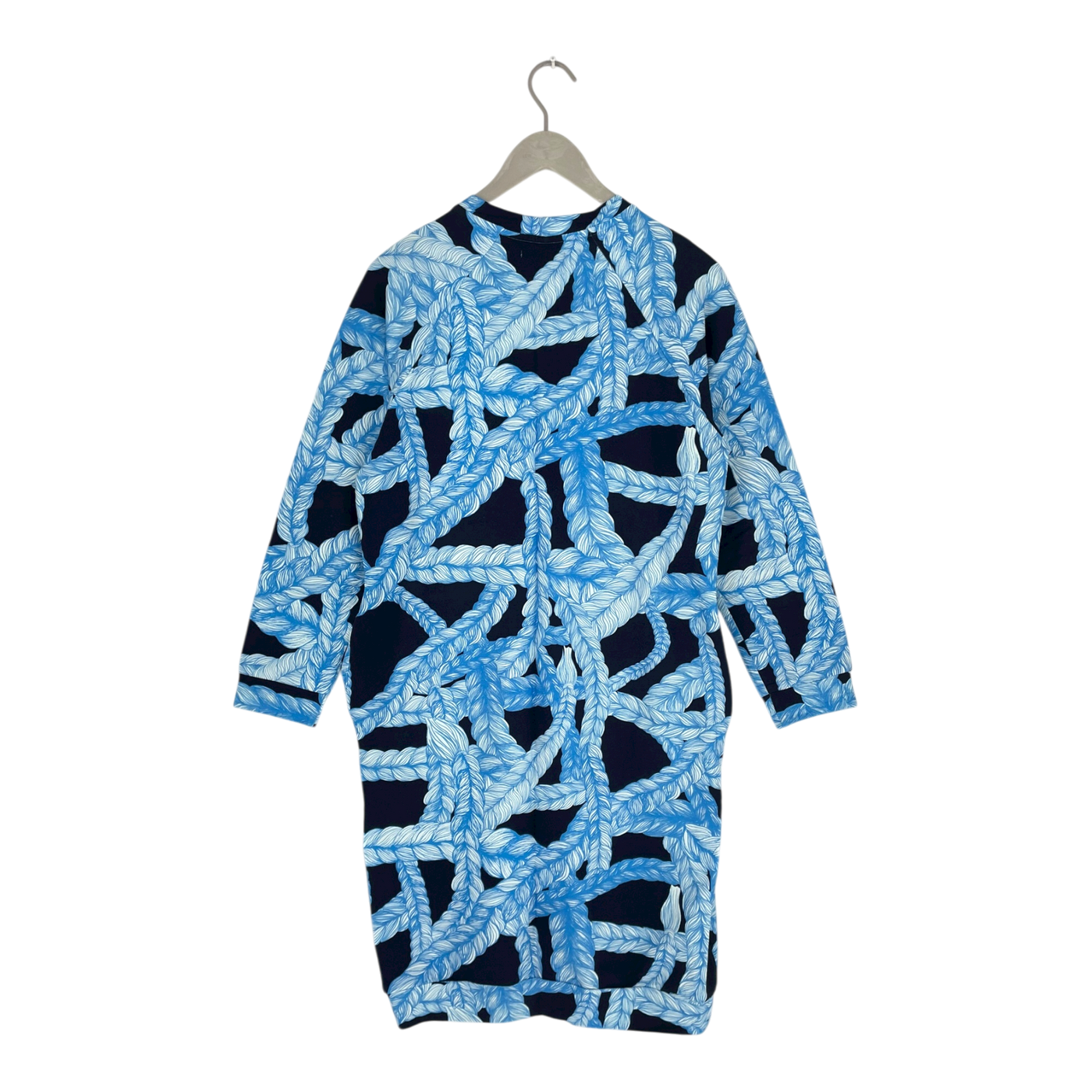 Vimma letti tricot dress, blue | woman onesize