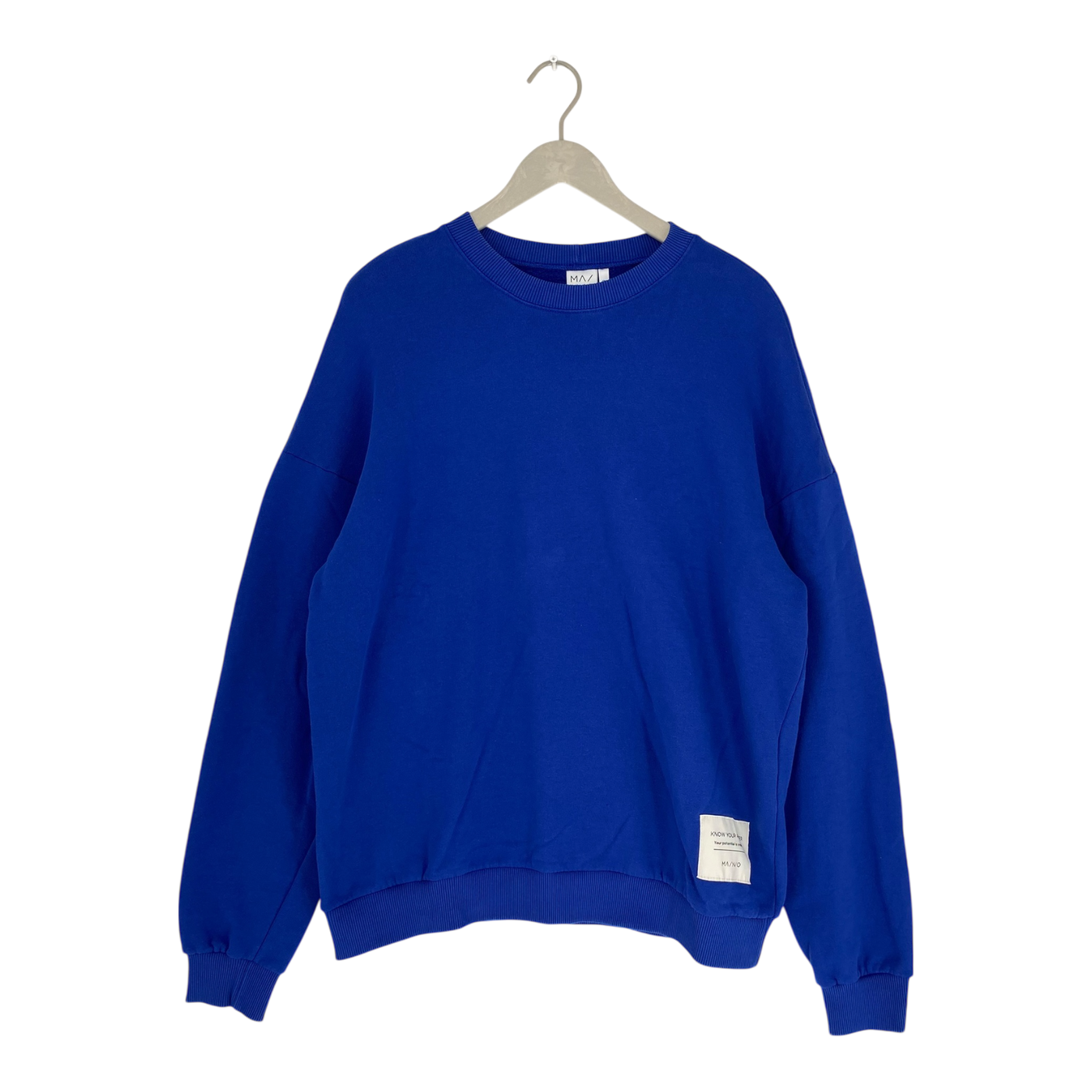 Mainio superpower sweatshirt, blue woman S/M