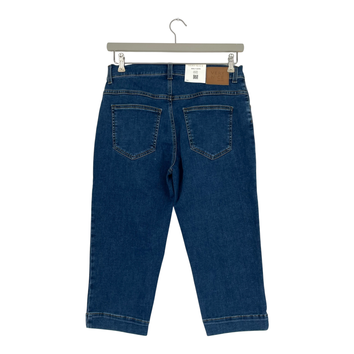 Very Nice emily capri jeans, denim blue | W31