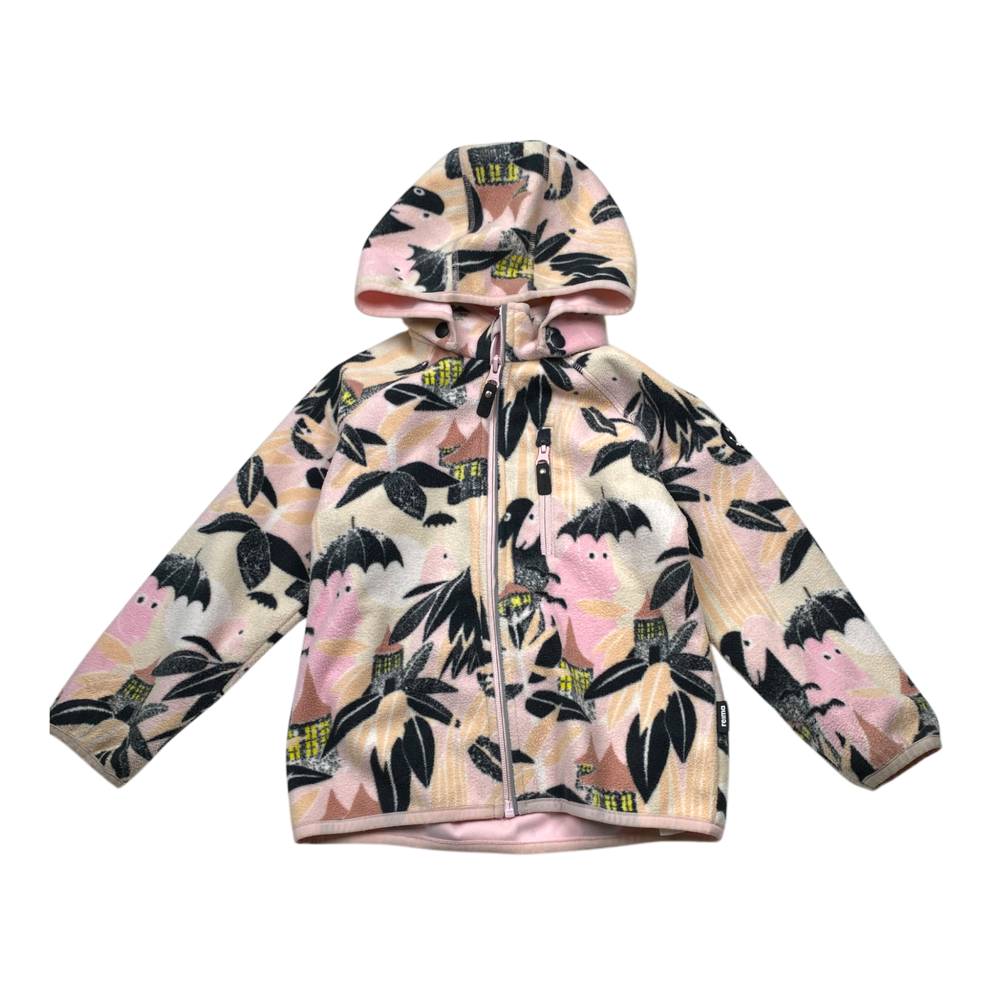 Reima vindskydd fleece jacket, moomin | 104cm
