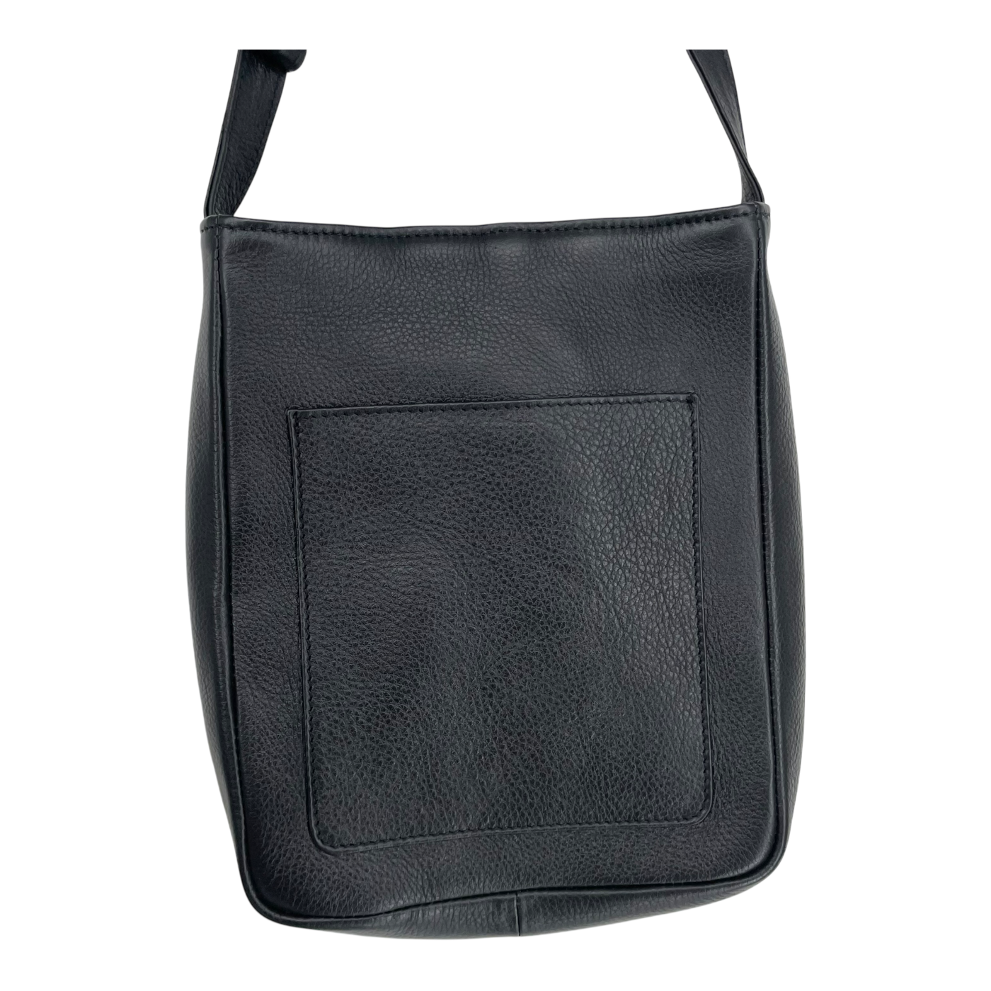Holzrichter leather shoulder bag, black