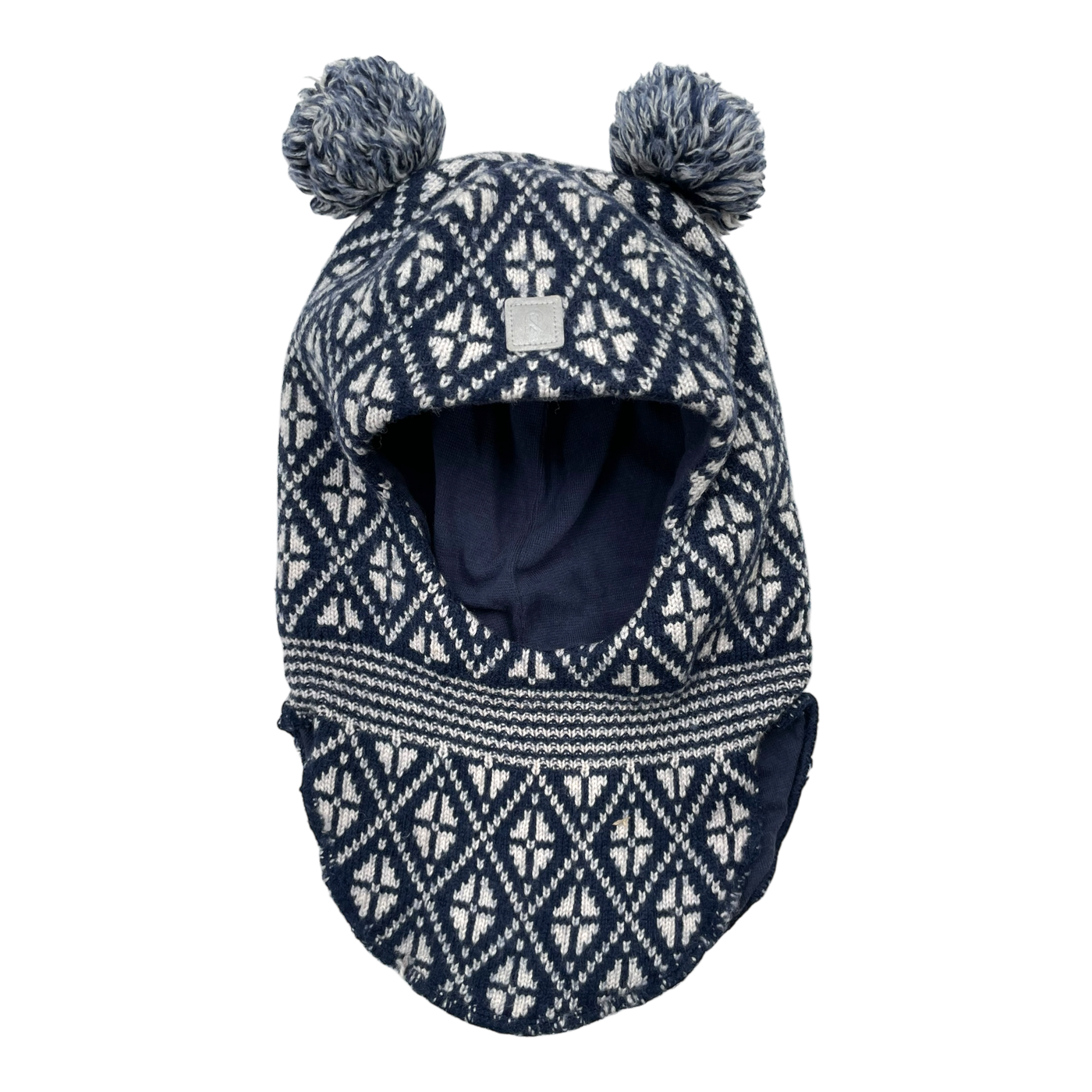 Reima kuuraan wool balaclava, dark blue/white | 6-7y