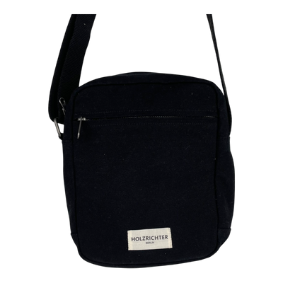 Holzrichter canvas crossbody bag, black