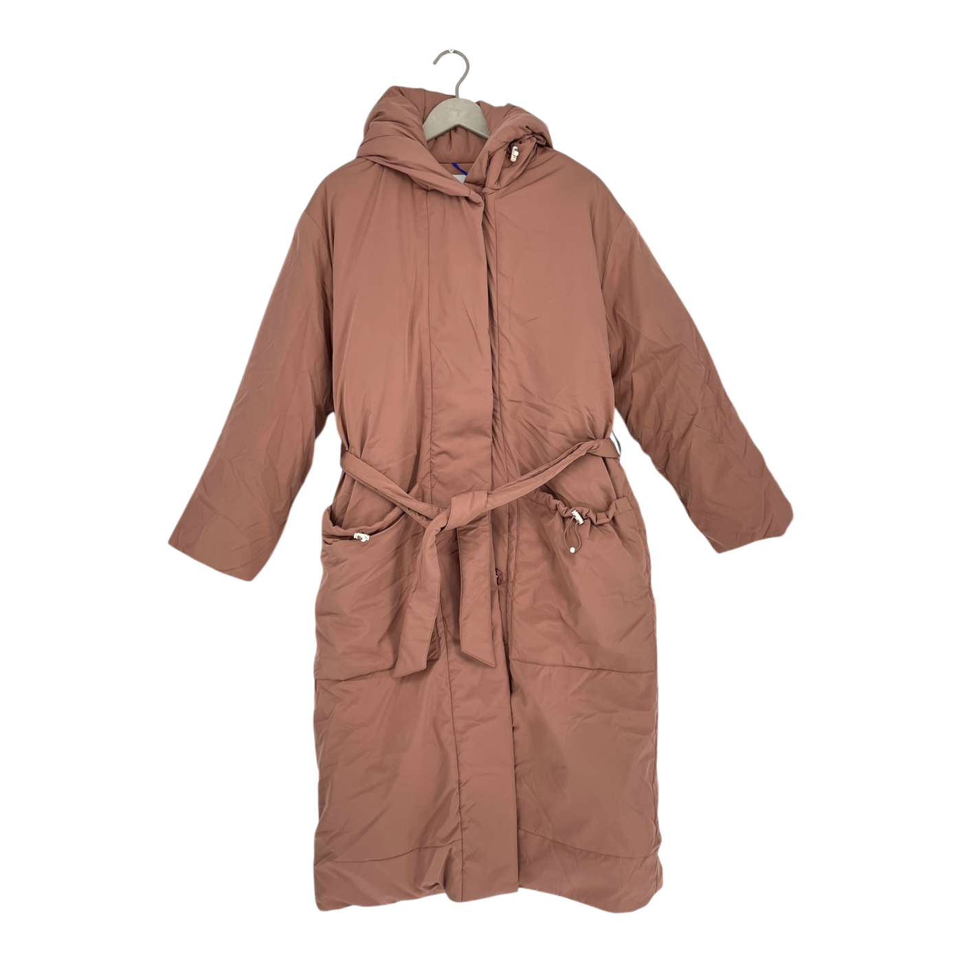 Embassy of Bricks and Logs flin flon puffer coat, salmon pink | woman S