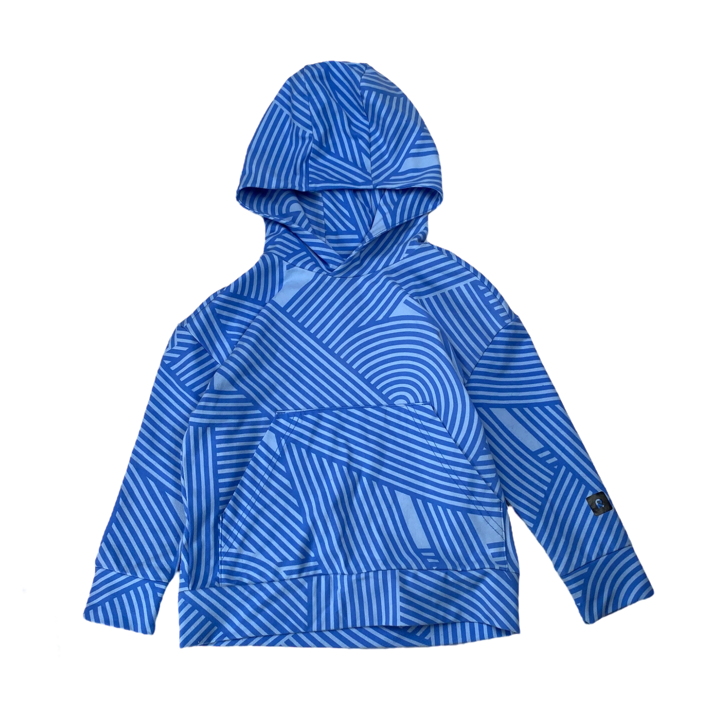 Reima luotaus hooded shirt, blue | 104cm