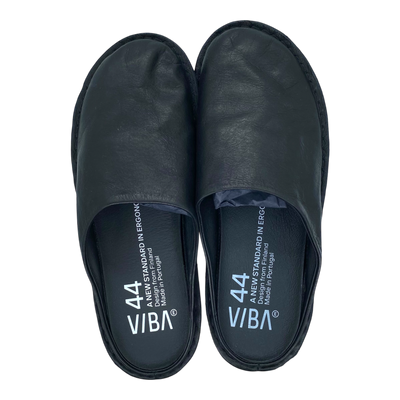 VIBAe Roma leather slippers, preto black | 44