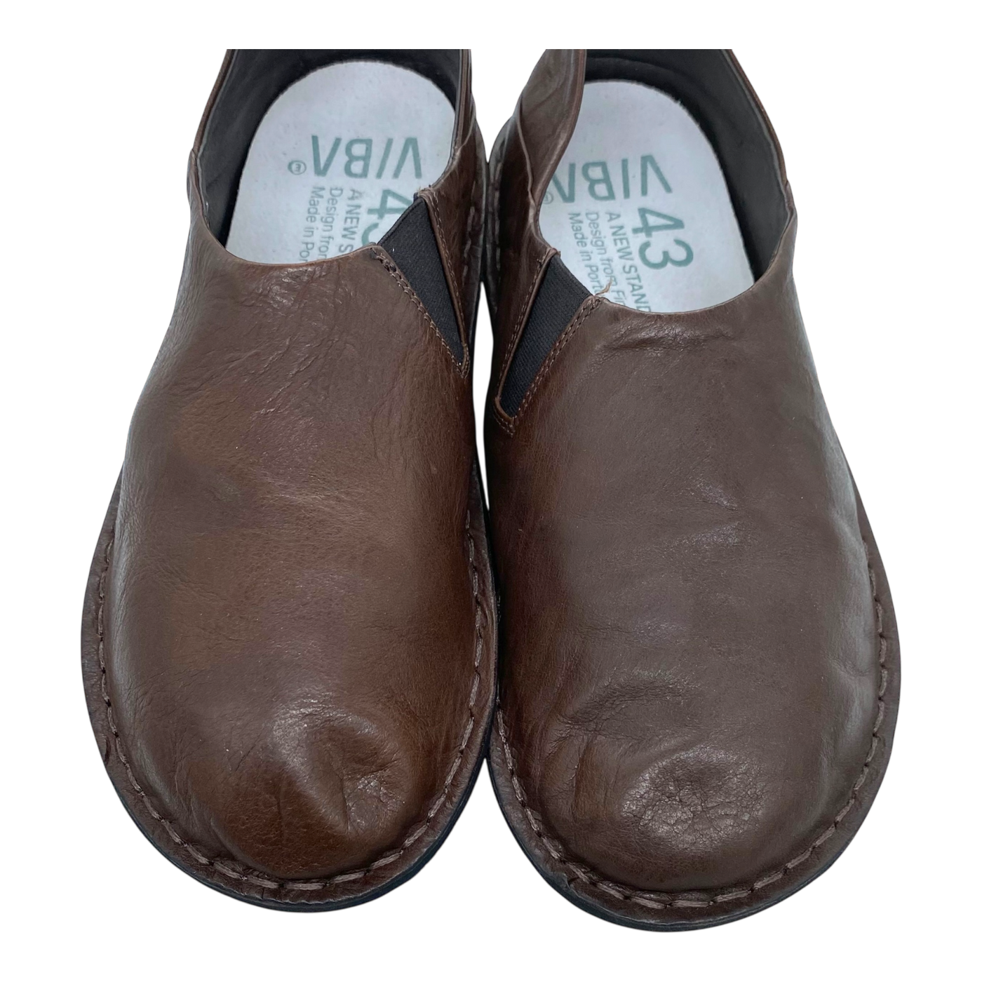 VIBAe Zuma leather shoes, cocoa brown | 43