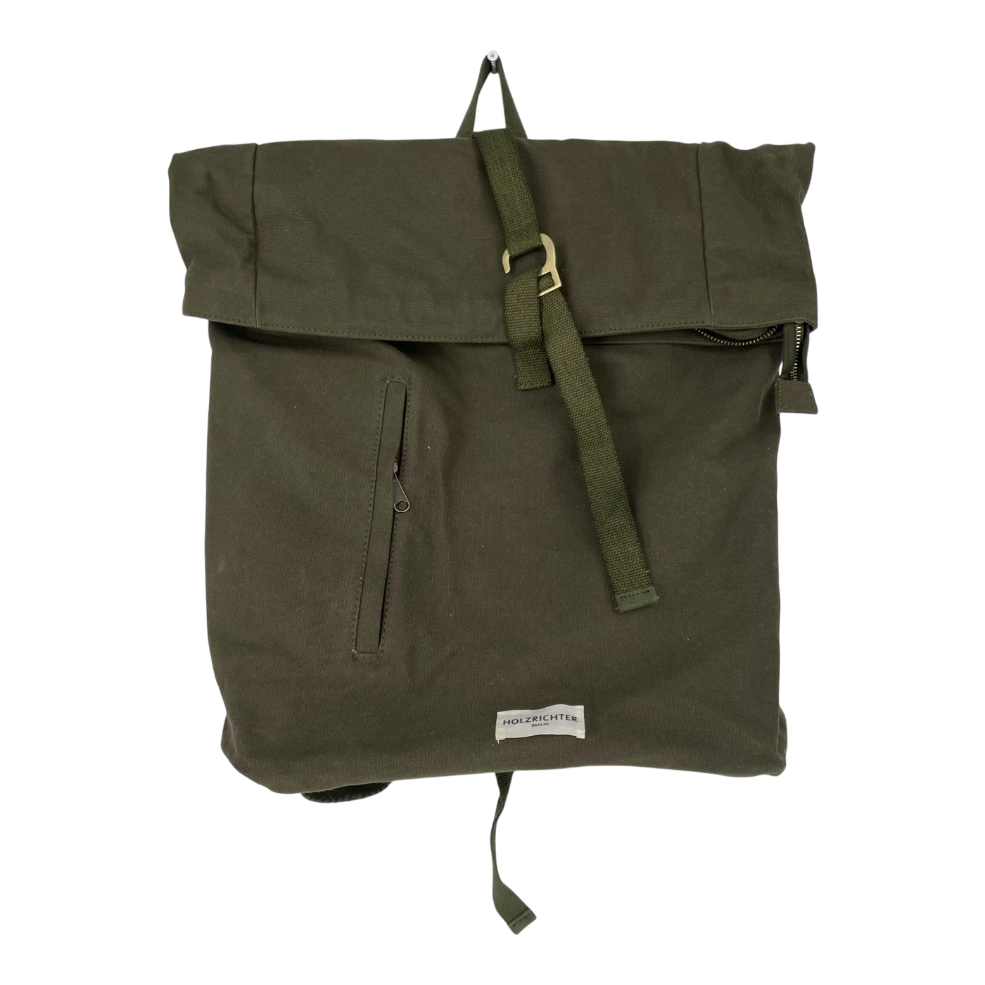 Holzrichter canvas backpack, hunter green