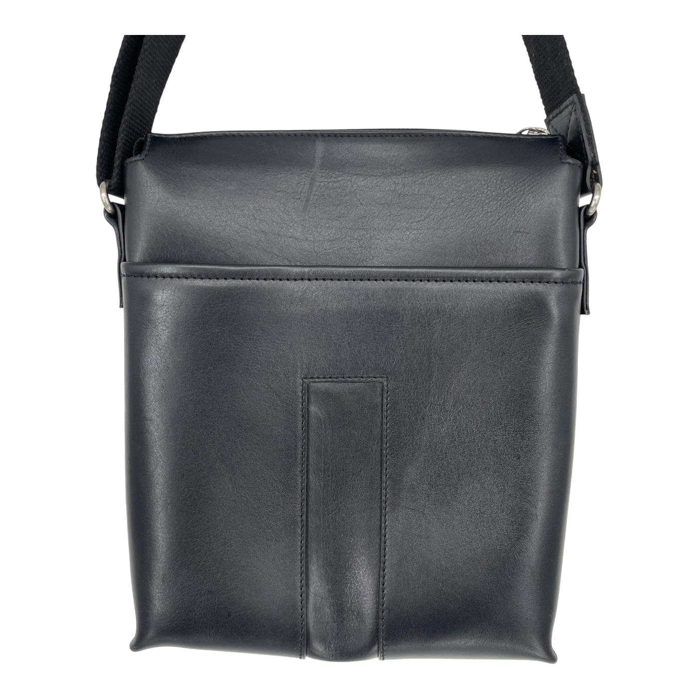 Holzrichter leather shoulder bag, black