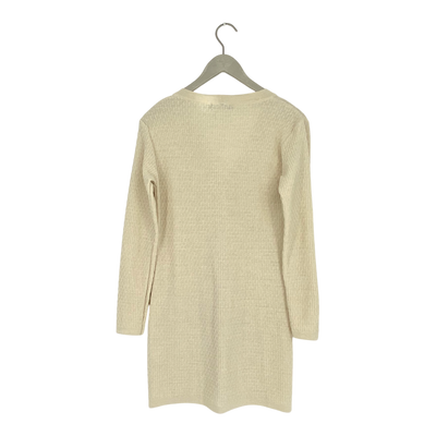 Alpa alpaca long cardigan, wheat | woman S