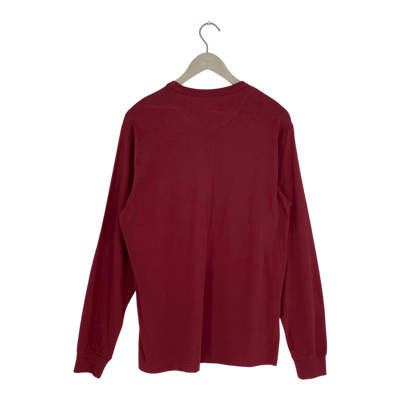 Makia lignon shirt, wine | man M