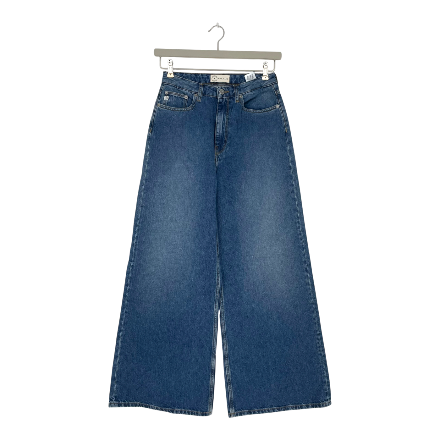 Mud Jeans wyde sara jeans, denim blue | woman 27/30