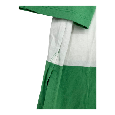 Marimekko vintage tricot shirt, green and white | unisex S