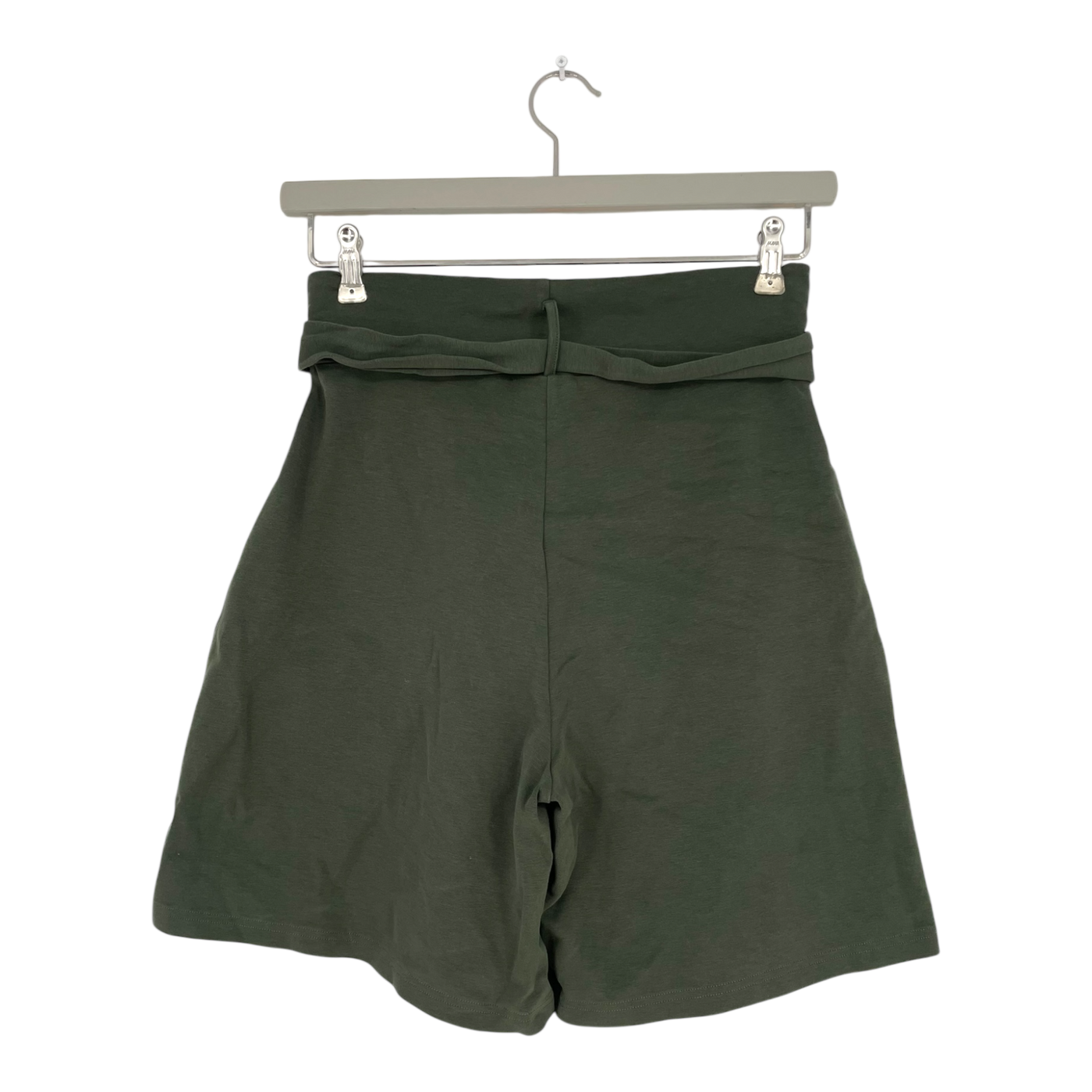 Toive belted sweat shorts, forest green | woman M