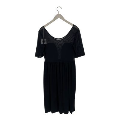 R/H mickey tee dress, black | woman L