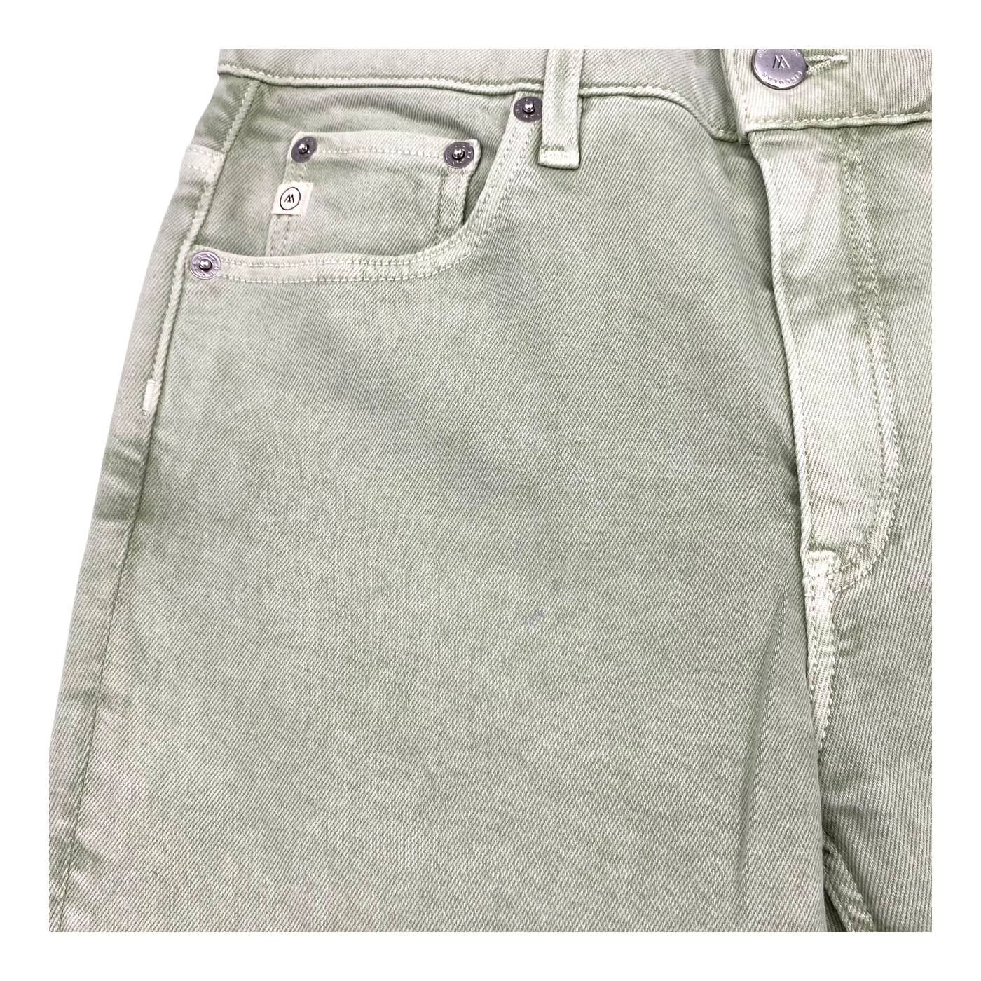 Mud Jeans slim skyler jeans, tea green | woman 27/32