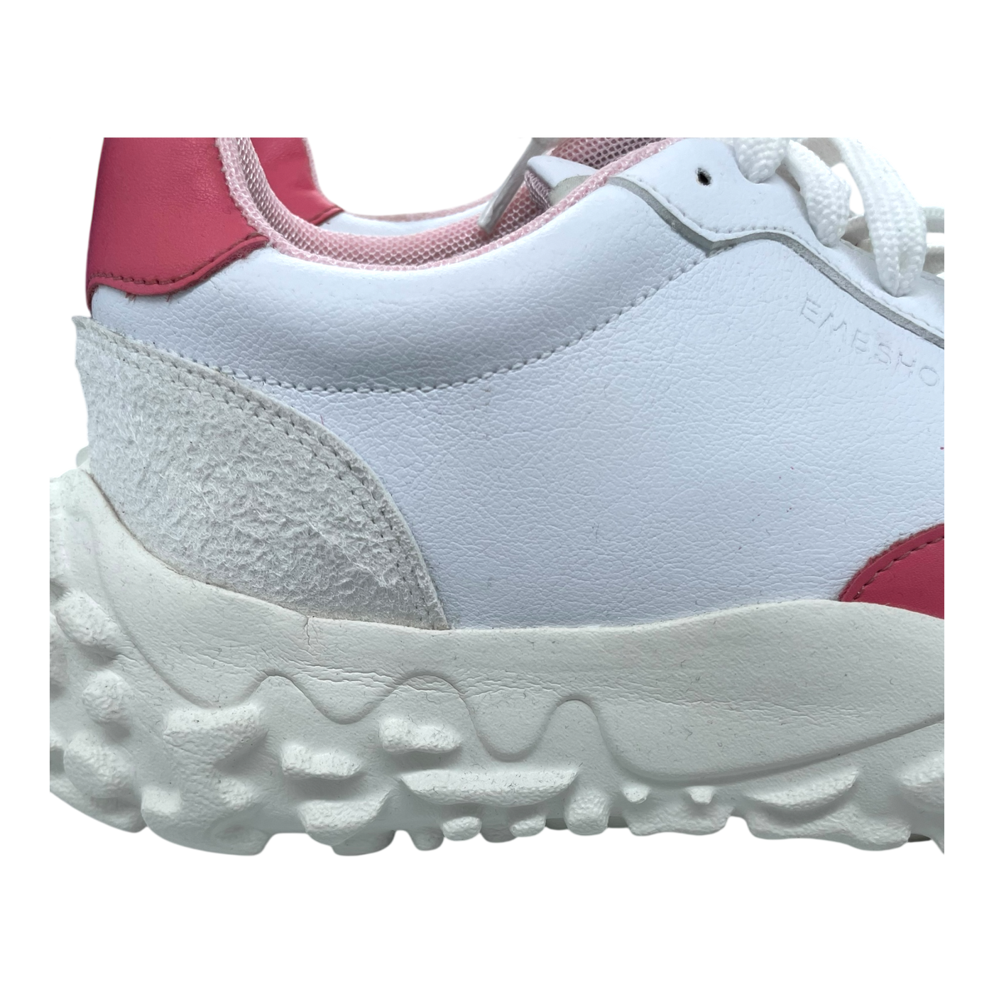 Embassy of Bricks and Logs portsmouth sneakers, white/pink | 39