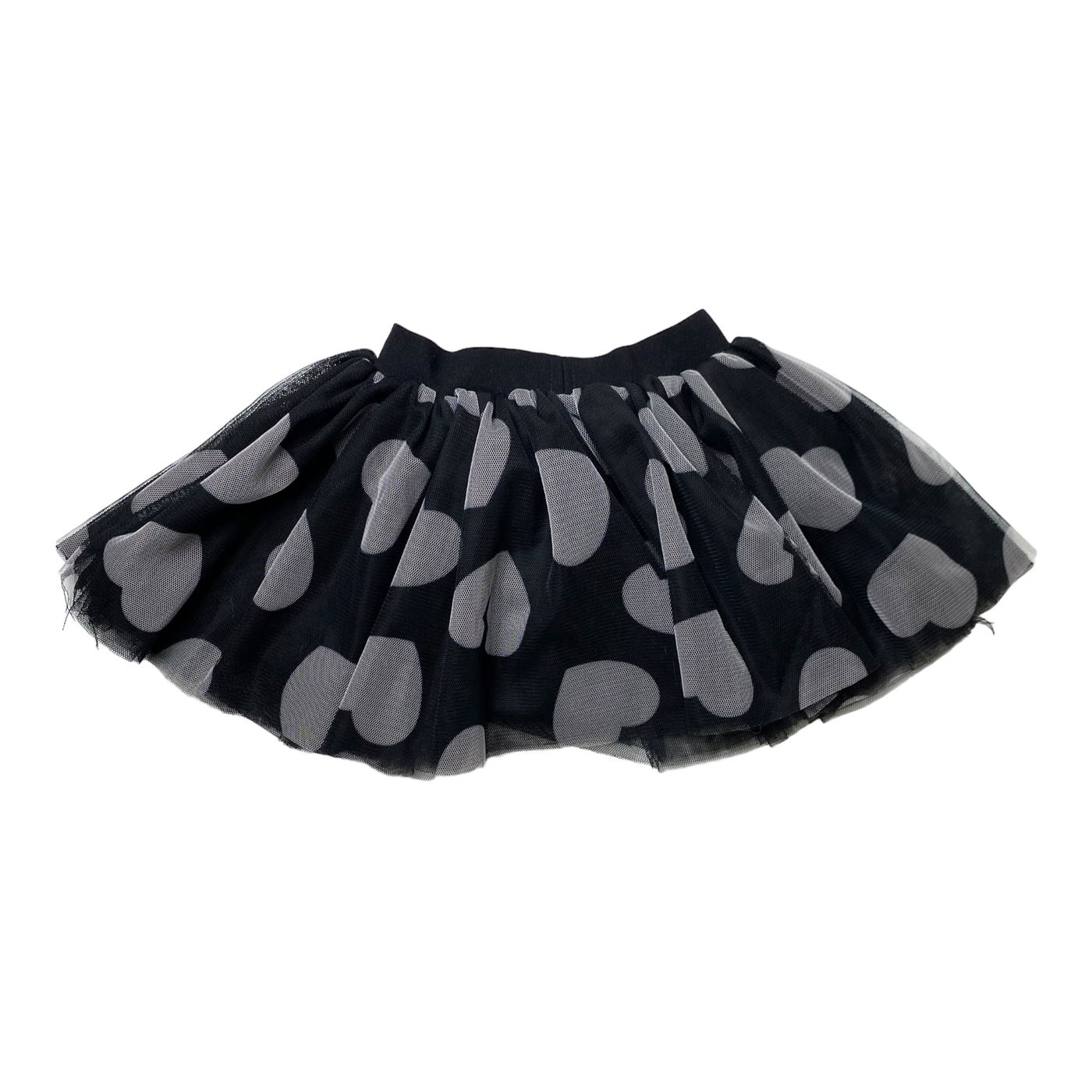 Huxbaby tulle skirt, hearts | 12-18m