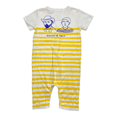 Bobo Choses tricot jumpsuit, stripe | 86/92cm