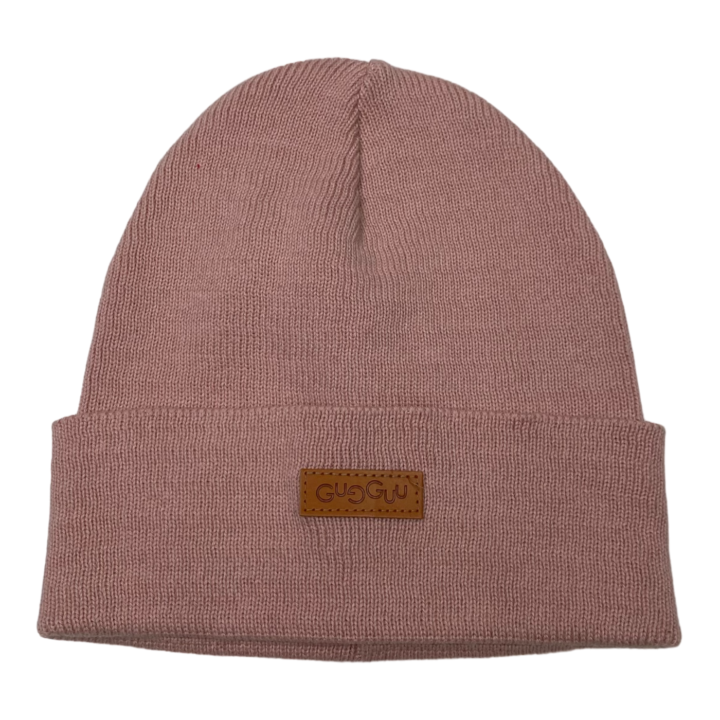 Gugguu cotton knitted beanie, pink | 50cm