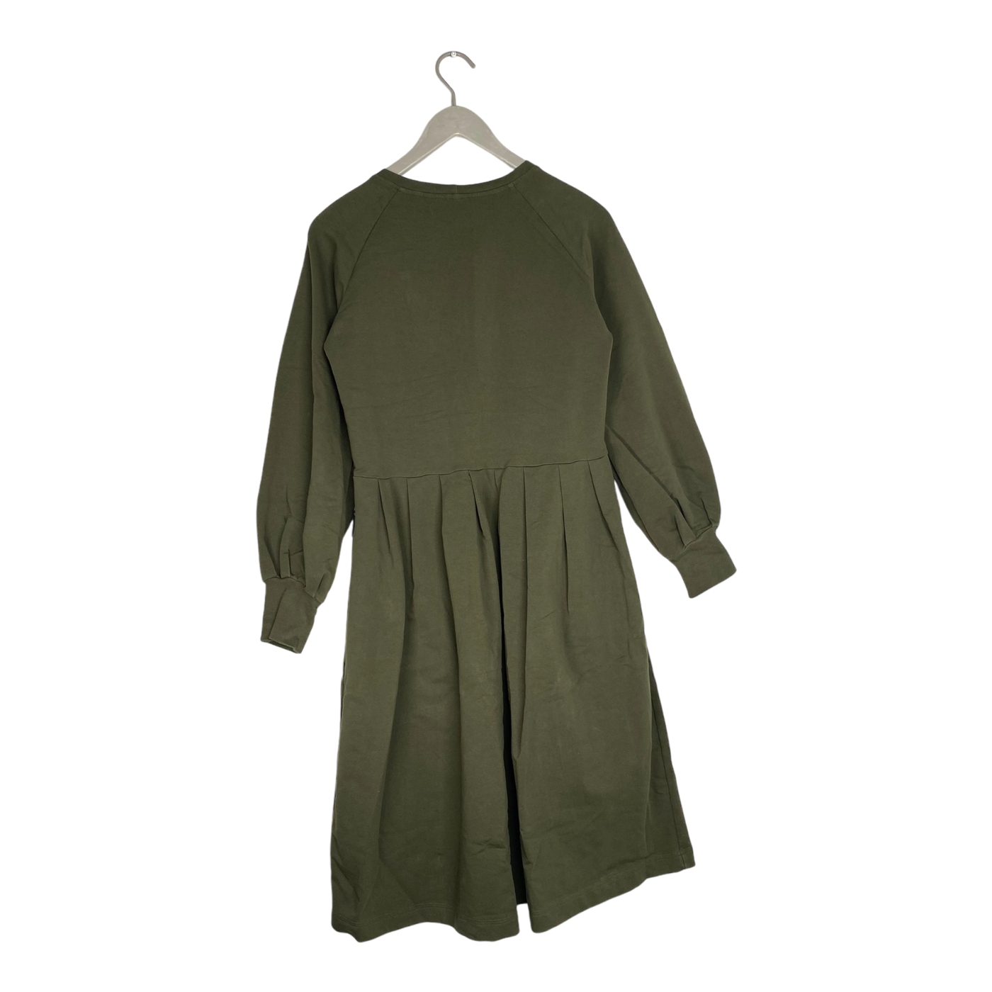 Ommellinen sweat dress, moss green | woman S