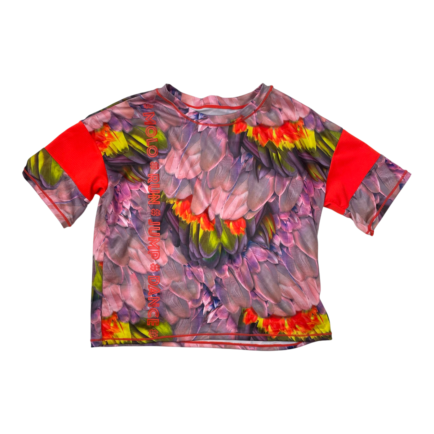 Molo sport t-shirt, flower | 110/116cm