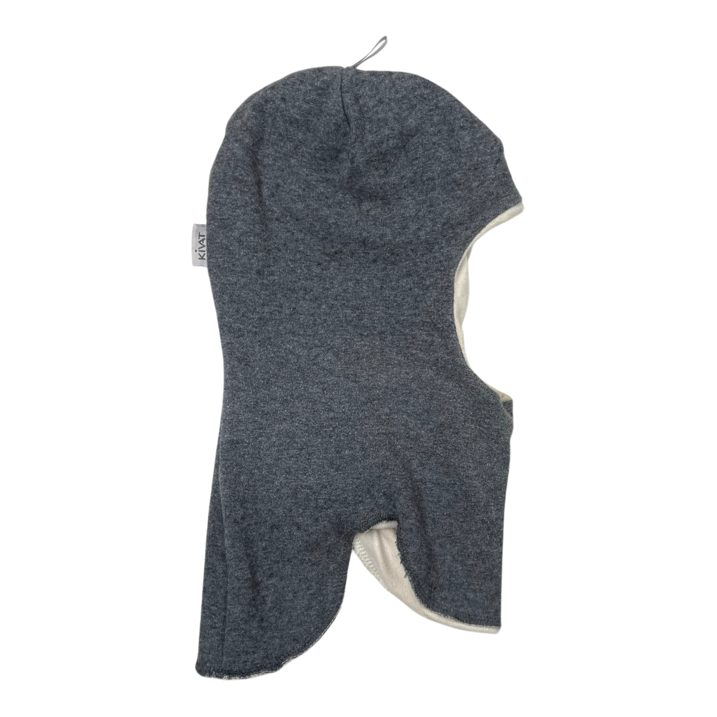 Kivat merino wool balaclava, grey | 2-4y