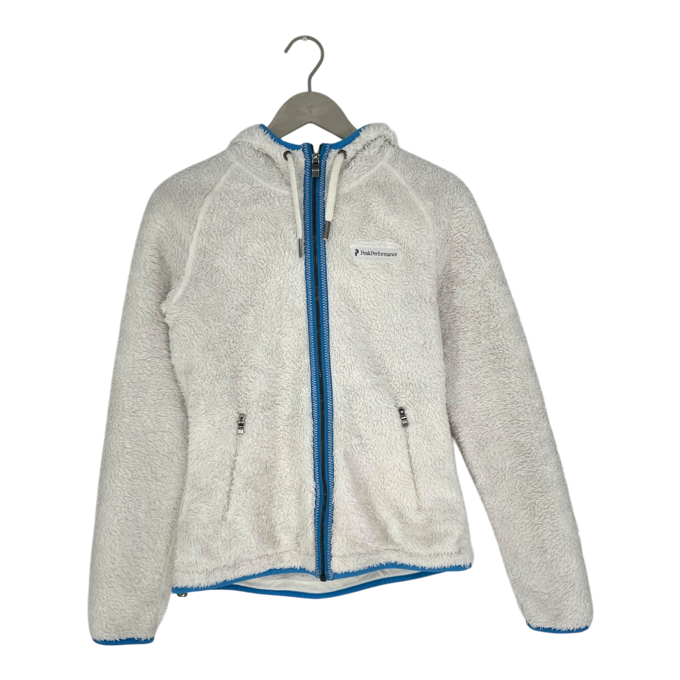 Peak Performance teddy fleece, white | woman M