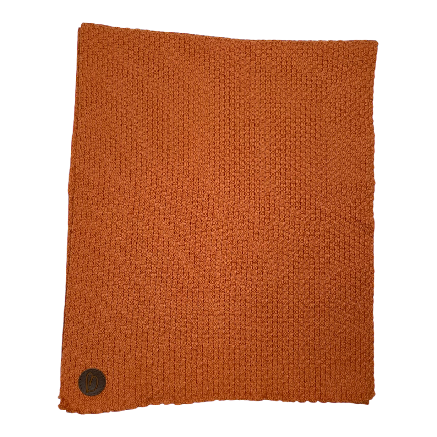 Blaa knitted scarf, orange | onesize