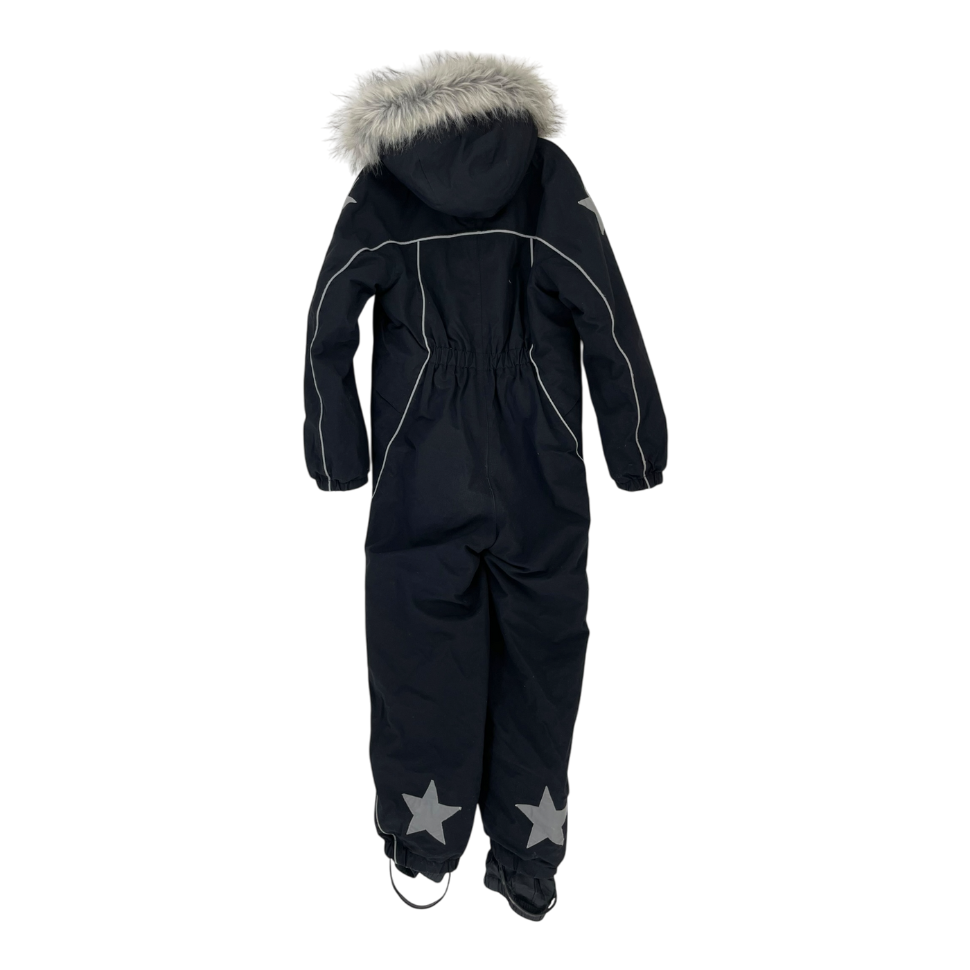 Molo polaris fur overall, black | 140cm