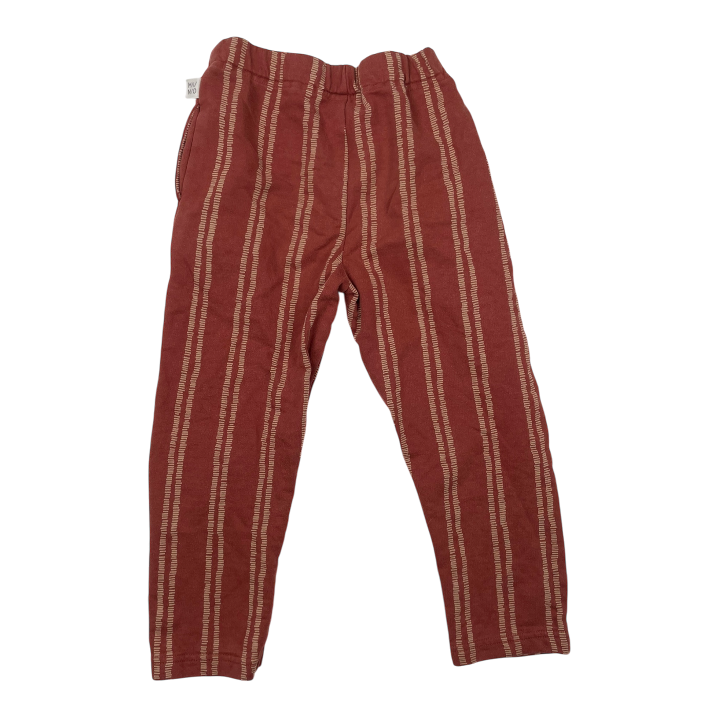 Mainio sweatpants, brick stripes | 98/104cm