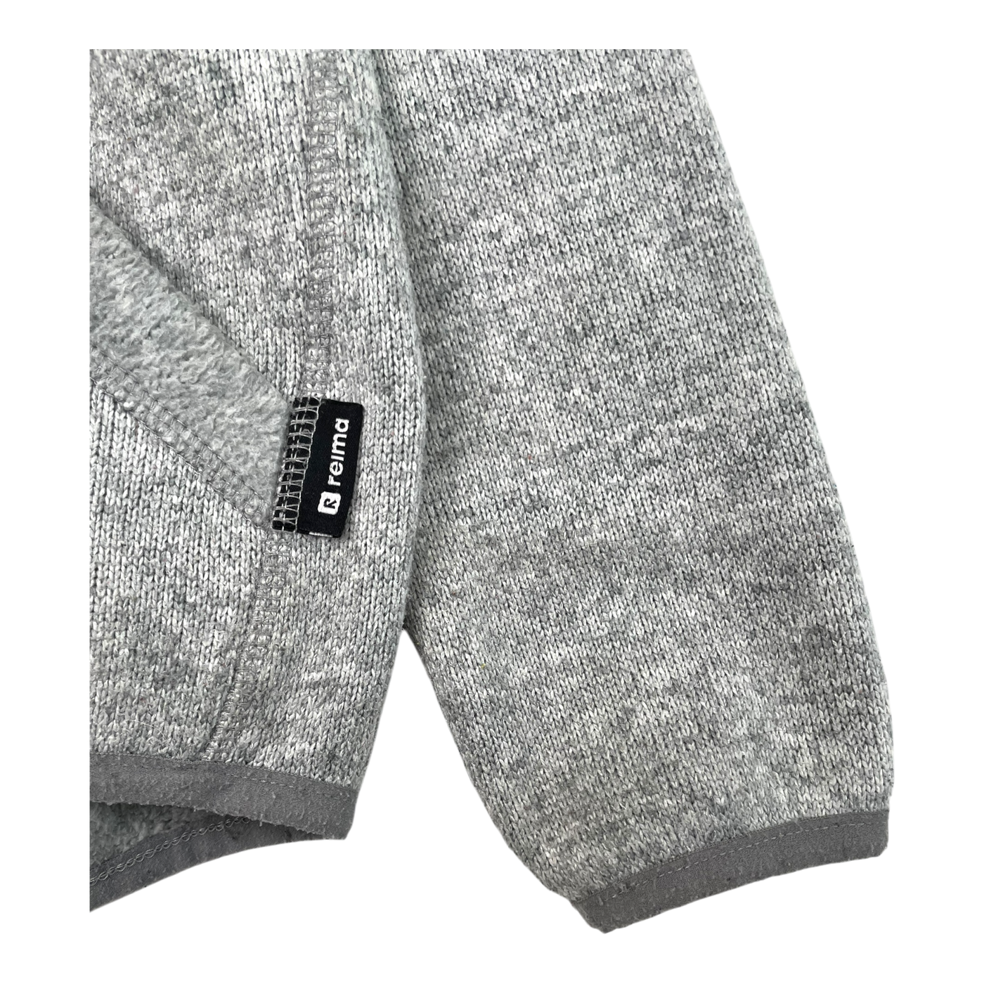 Reima hopper fleece jacket, grey | 122cm