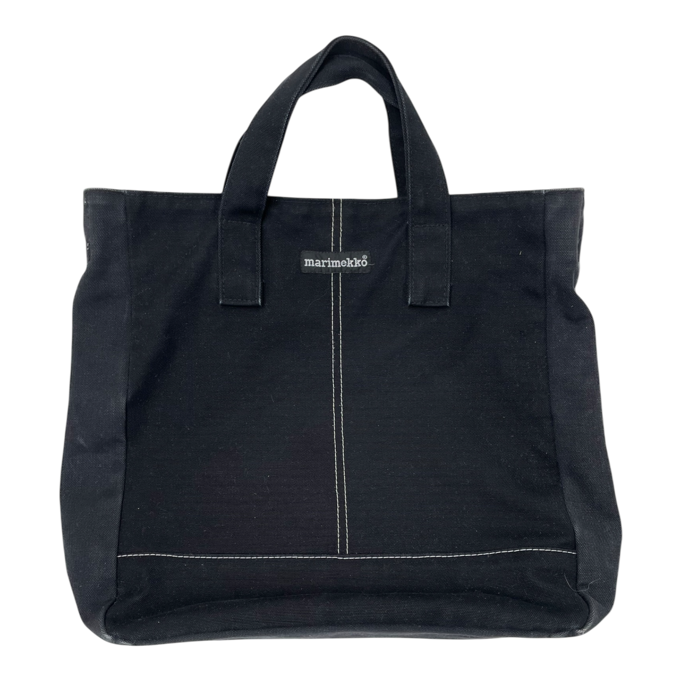 Marimekko canvas bag, black | onesize