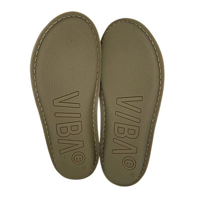 VIBAe Roma leather slippers, fawn tan | 46
