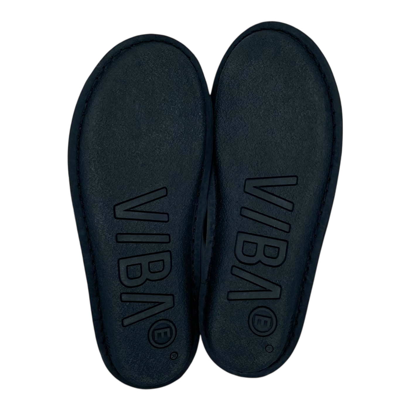 VIBAe Roma leather slippers, preto black | 45