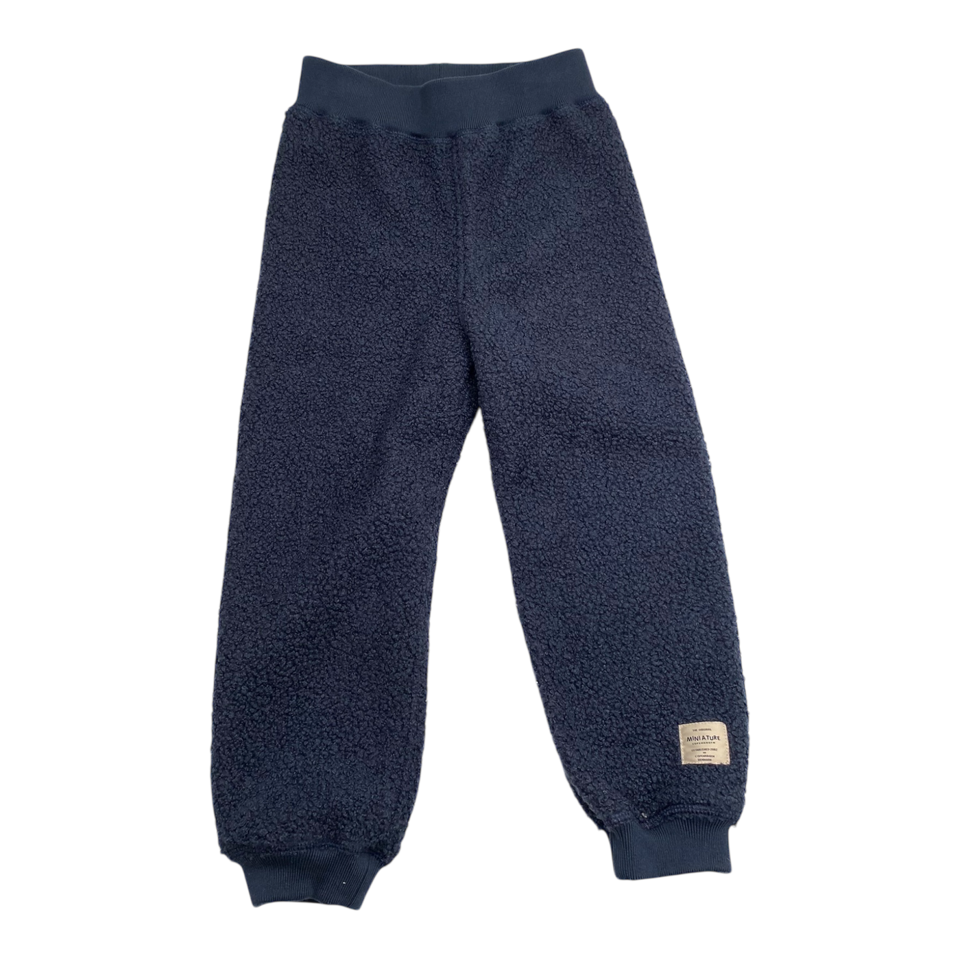 Mini A Ture matwalur teddyfleece pants, navy blue | 104cm