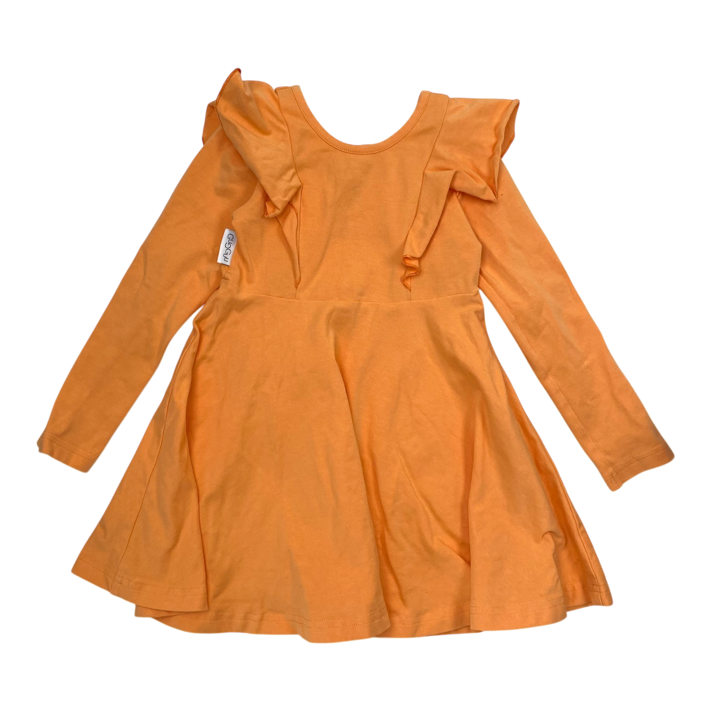 Gugguu florette dress, coral | 86cm