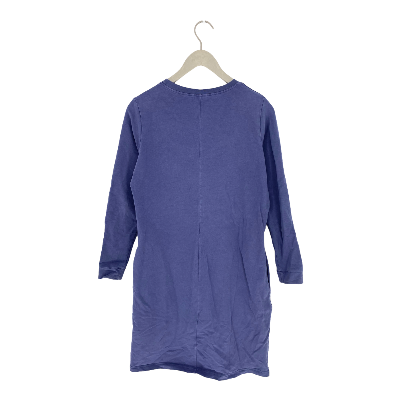 Kaiko ruffle sweat dress, blue | woman M